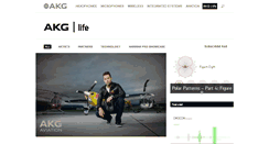 Desktop Screenshot of akglife.com