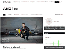 Tablet Screenshot of akglife.com